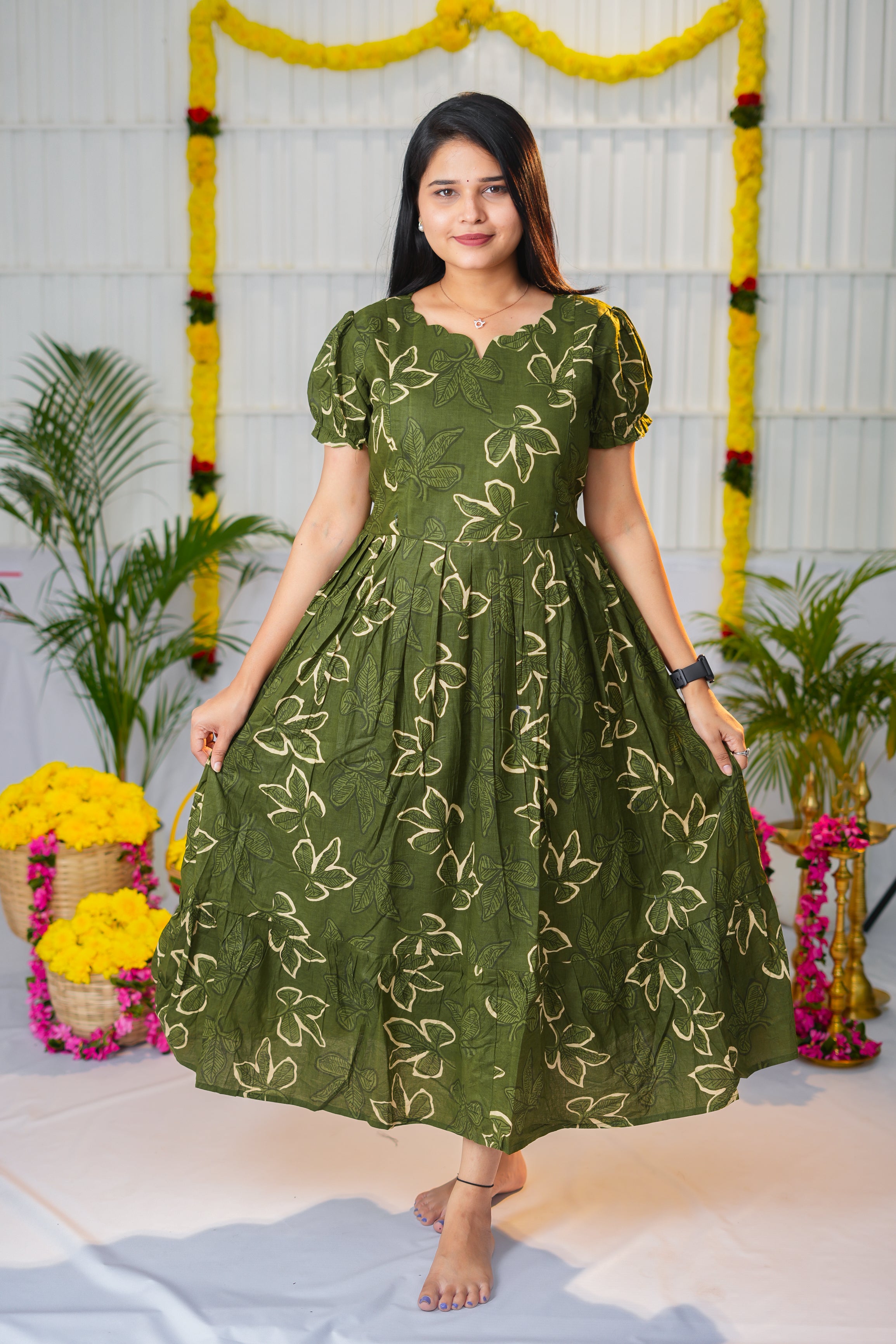 Niram 2 premium maternity cotton kurti