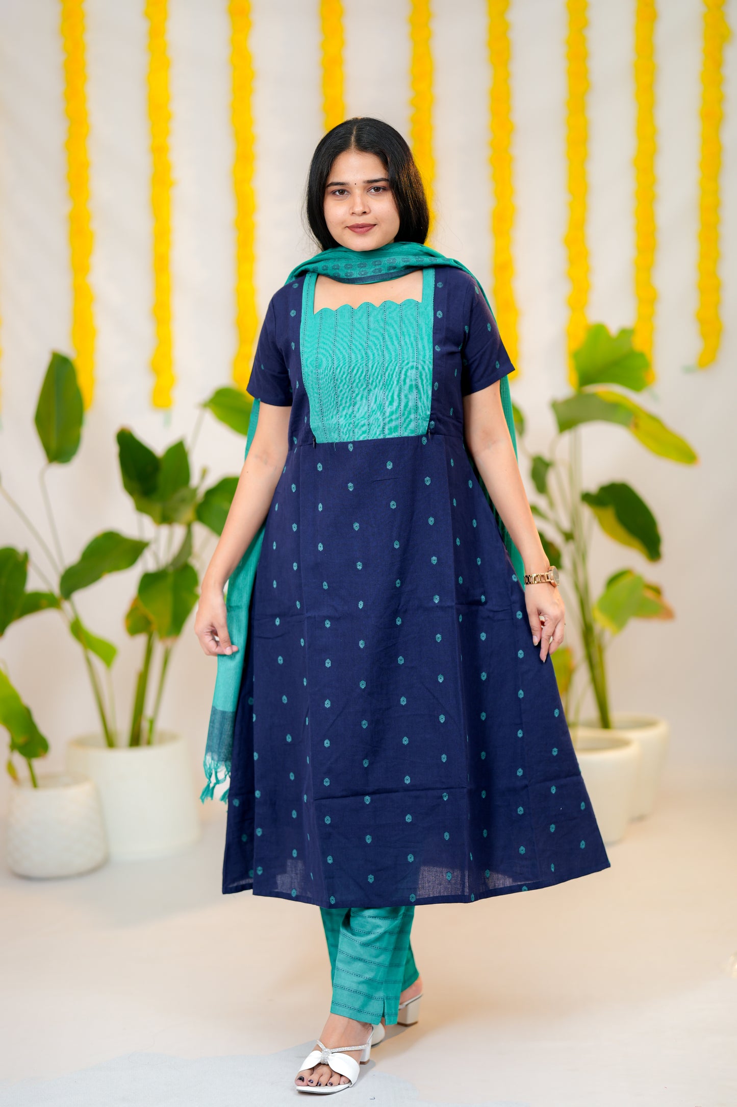 Tharagai premium cotton maternity 3 piece set