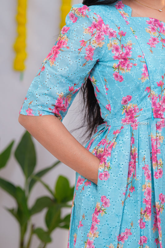 Kuzhali premium Hakoba mayrtnity kurti
