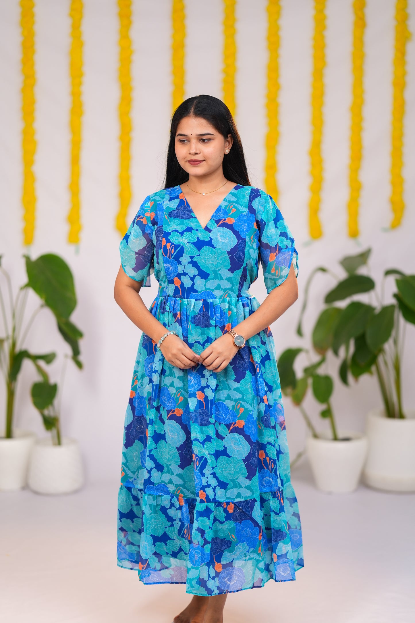 Ananya premium georgette maternity kurti