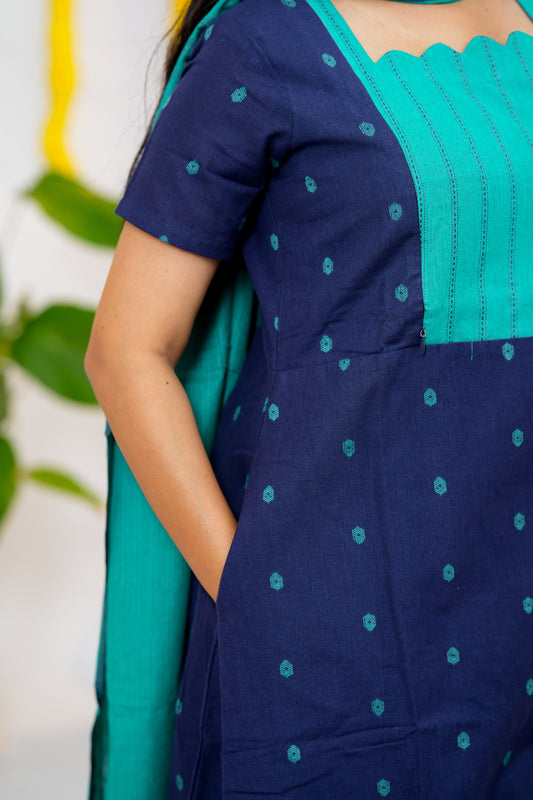 Tharagai premium cotton maternity 3 piece set