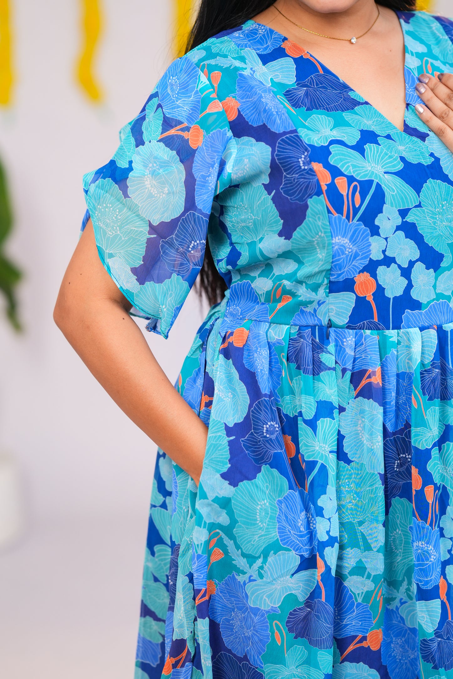 Ananya premium georgette maternity kurti