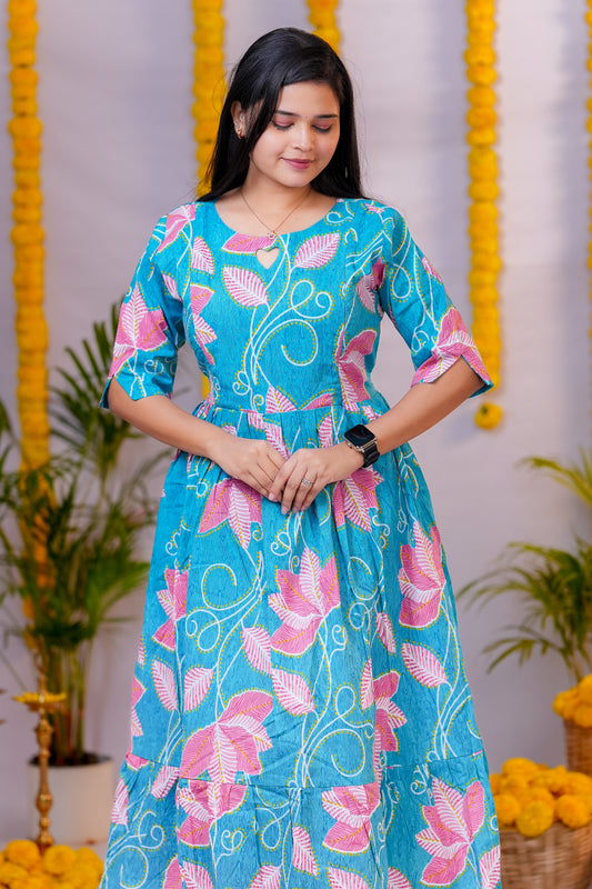 Aasha 2 premium cotton maternity kurti