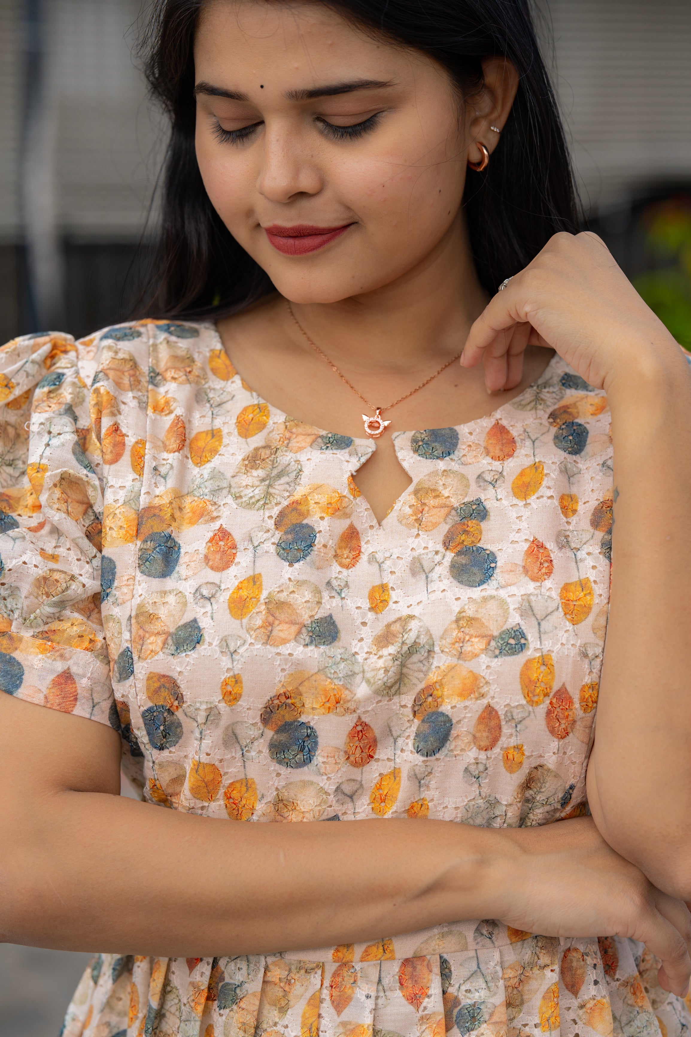 Naazhi hakoba 1 maternity kurti