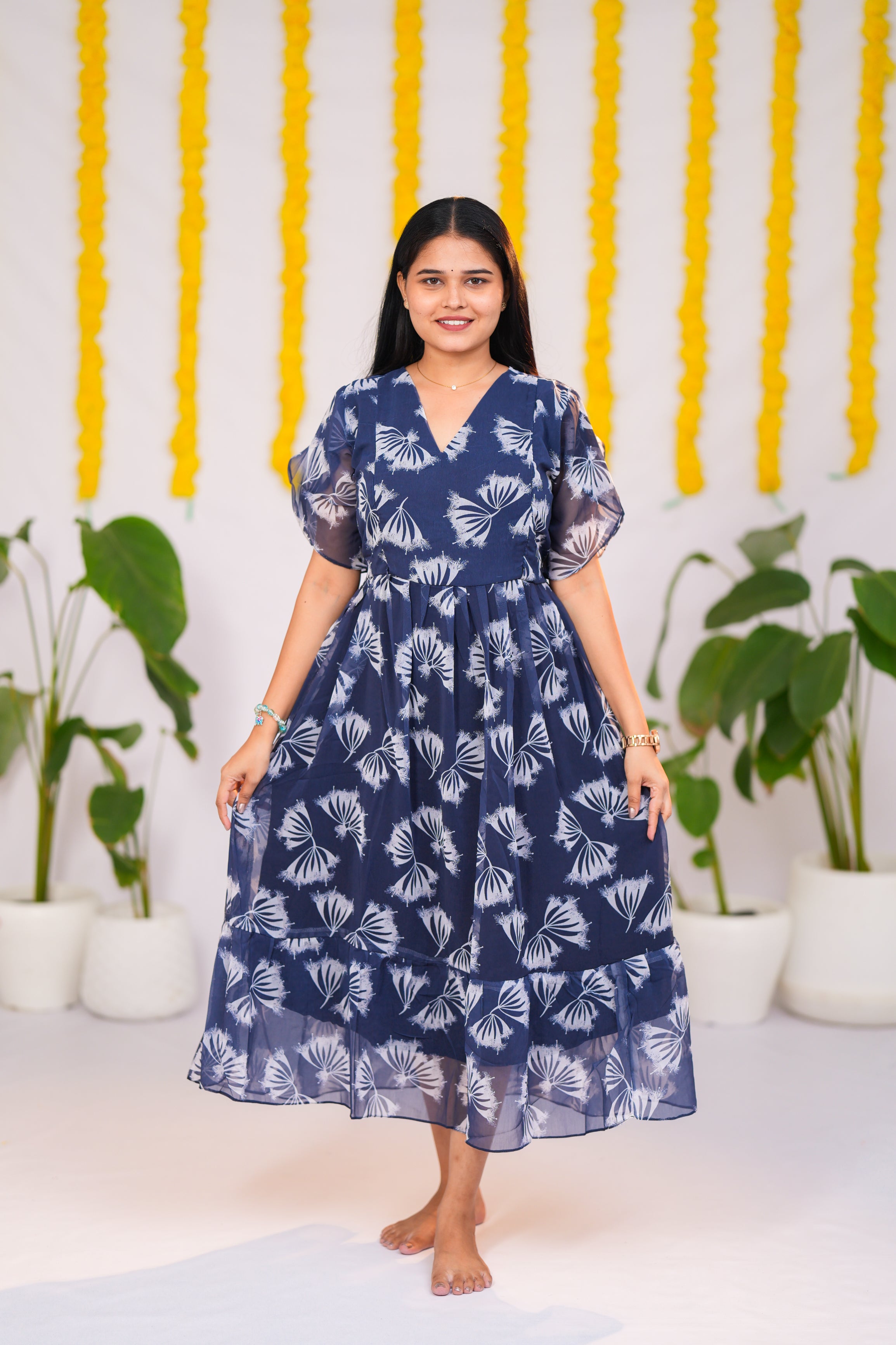 Ananya premium georgette maternity kurti