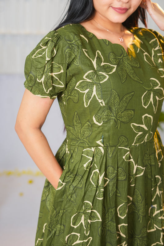 Niram premium cotton maternity kurti