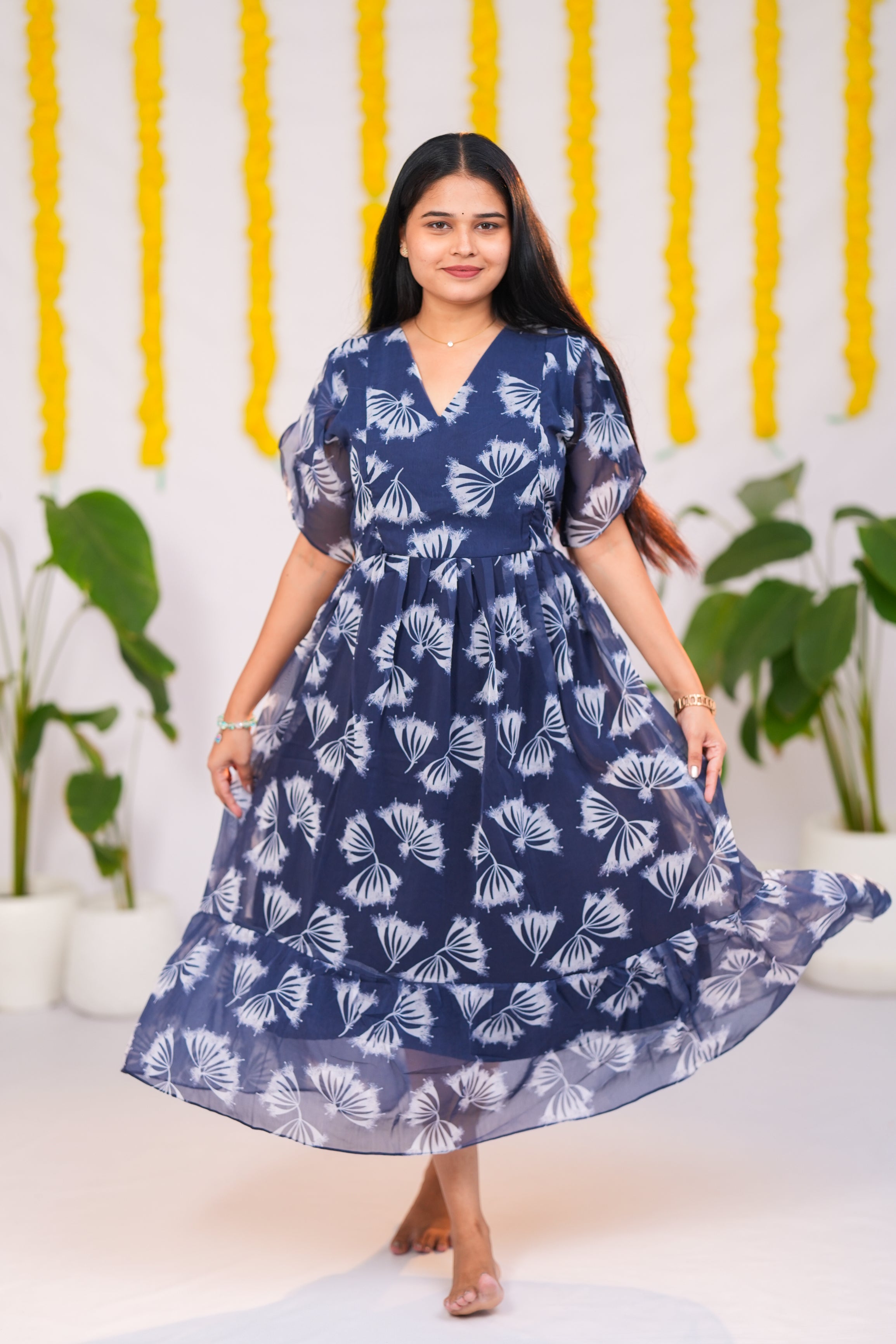Ananya premium georgette maternity kurti