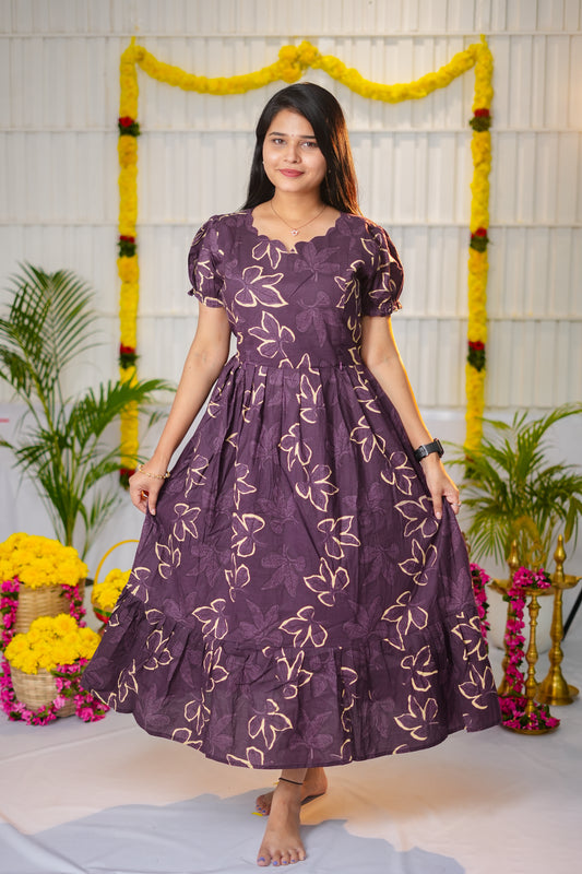 Niram premium cotton maternity kurti