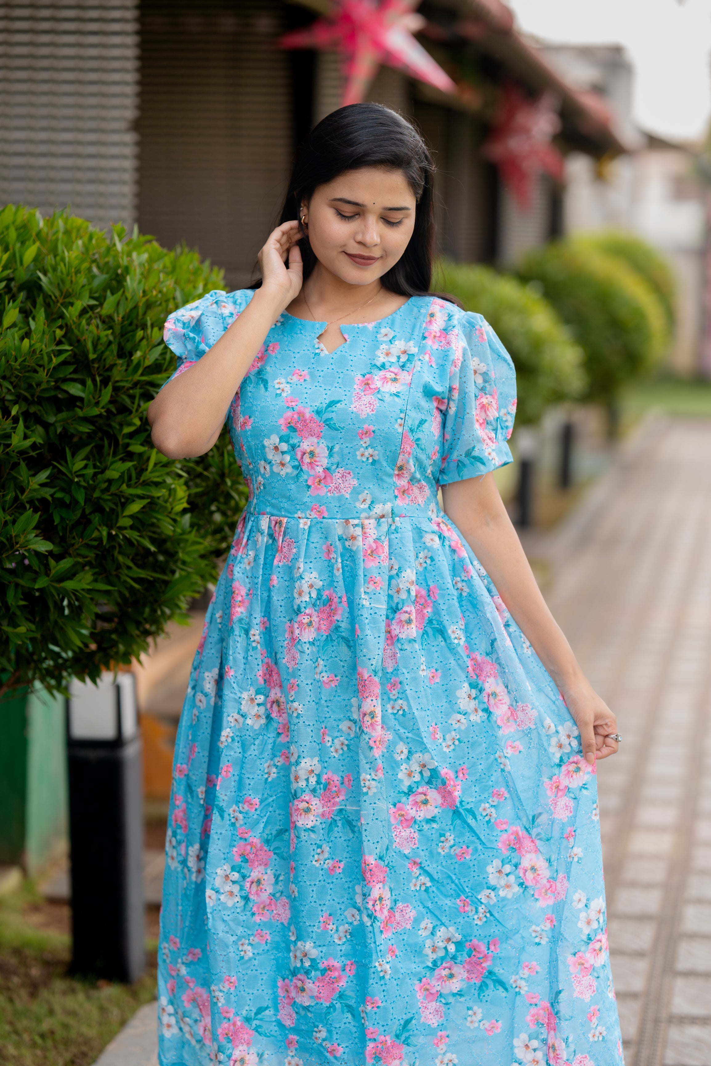 Naazhi 3 hakoba maternity kurti