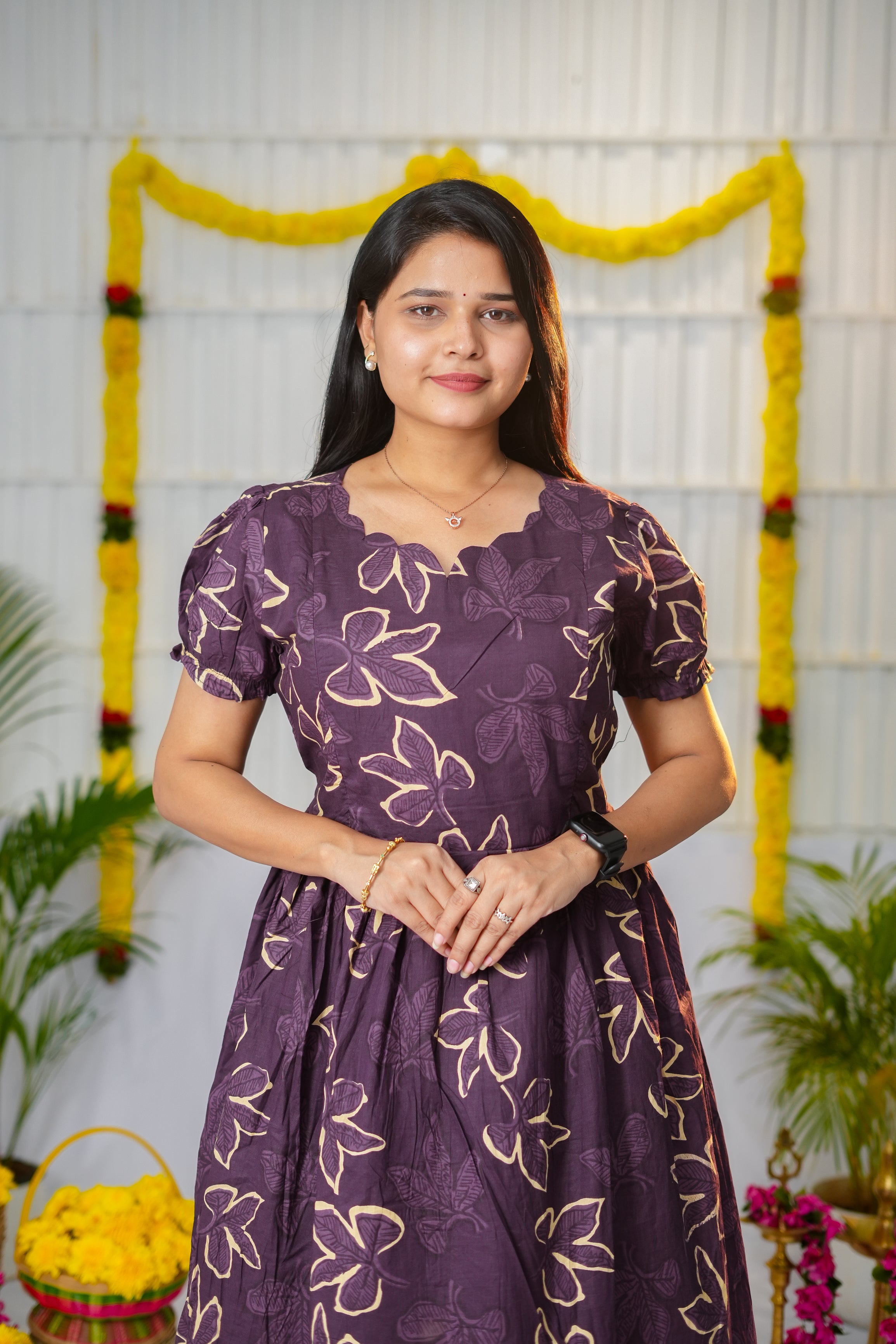 Niram premium cotton maternity kurti