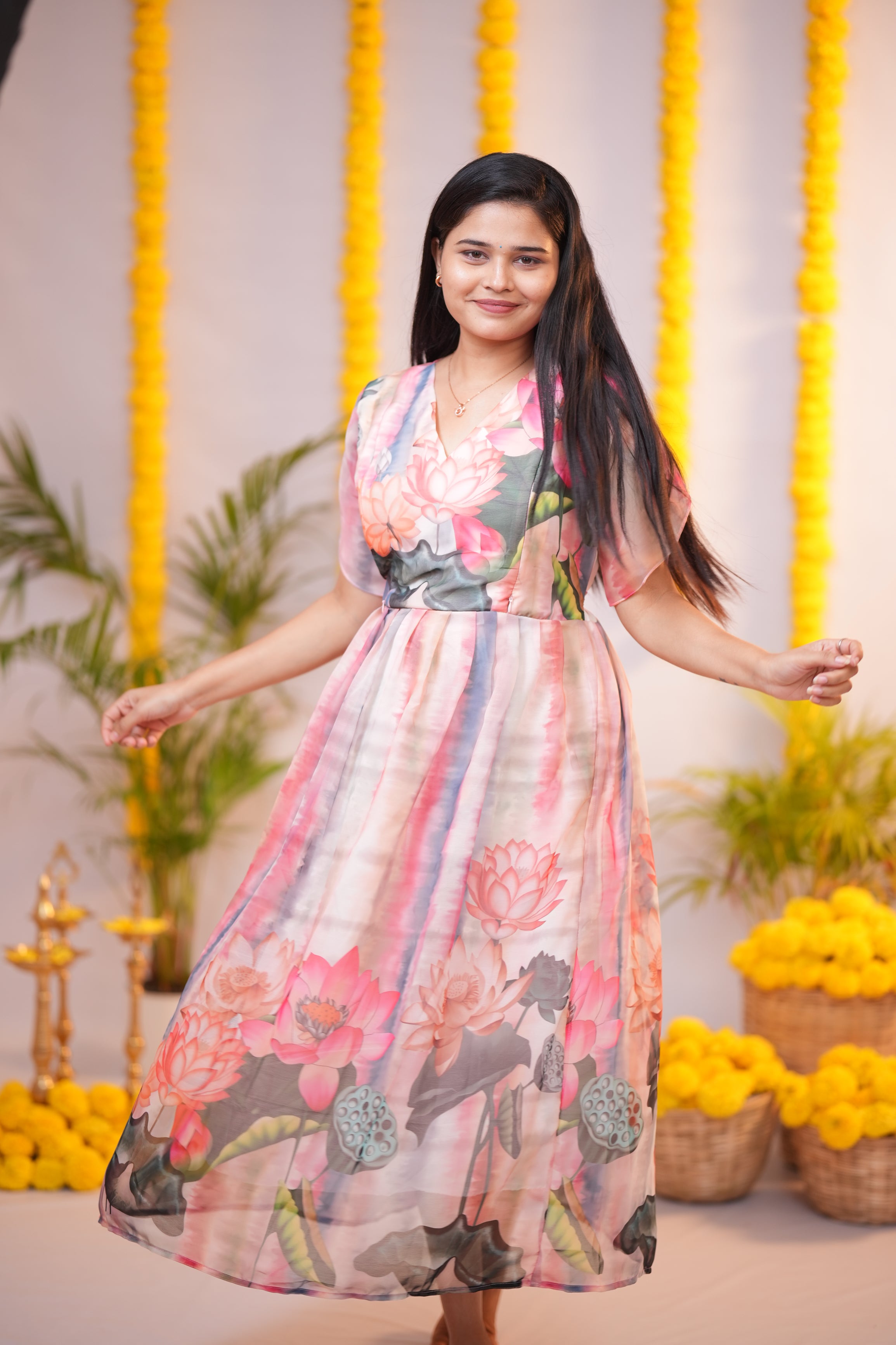 Clara 2 premium georgette maternity kurti