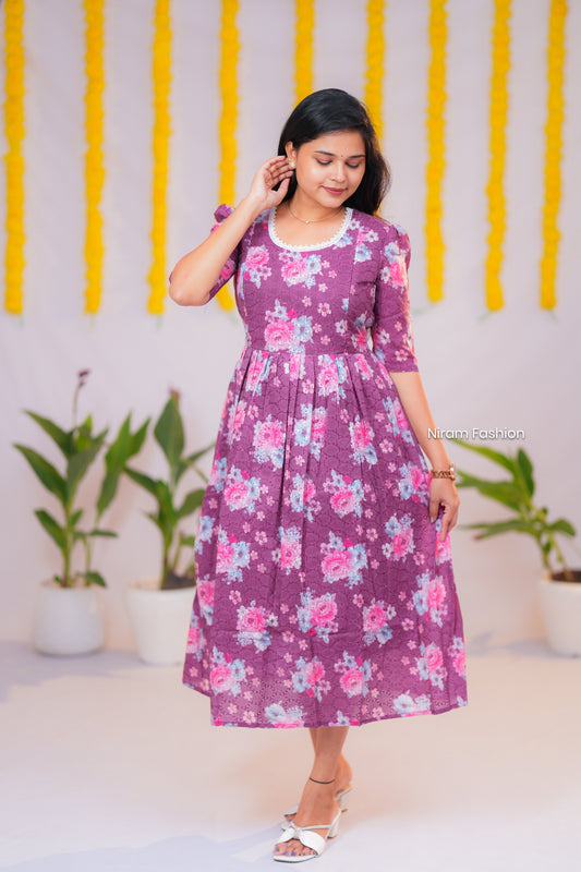 Kuzhali premium Hakoba maternity kurti