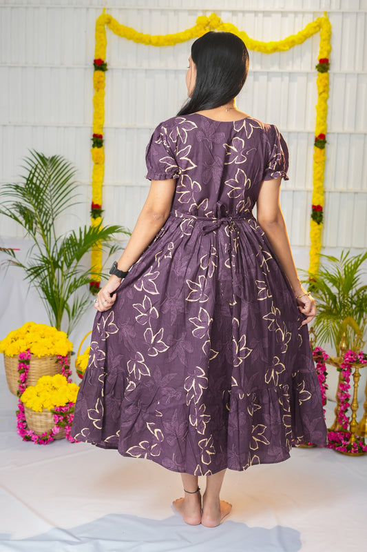 Niram premium cotton maternity kurti