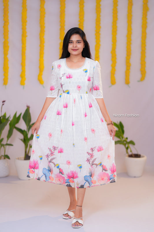 Kuzhali premium Hakoba maternity kurti