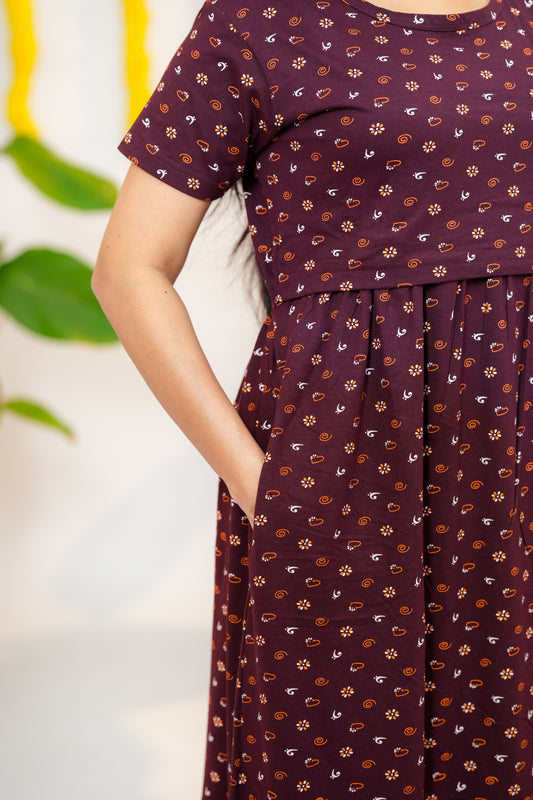 shiny 3 premium zipless maternity loungewear