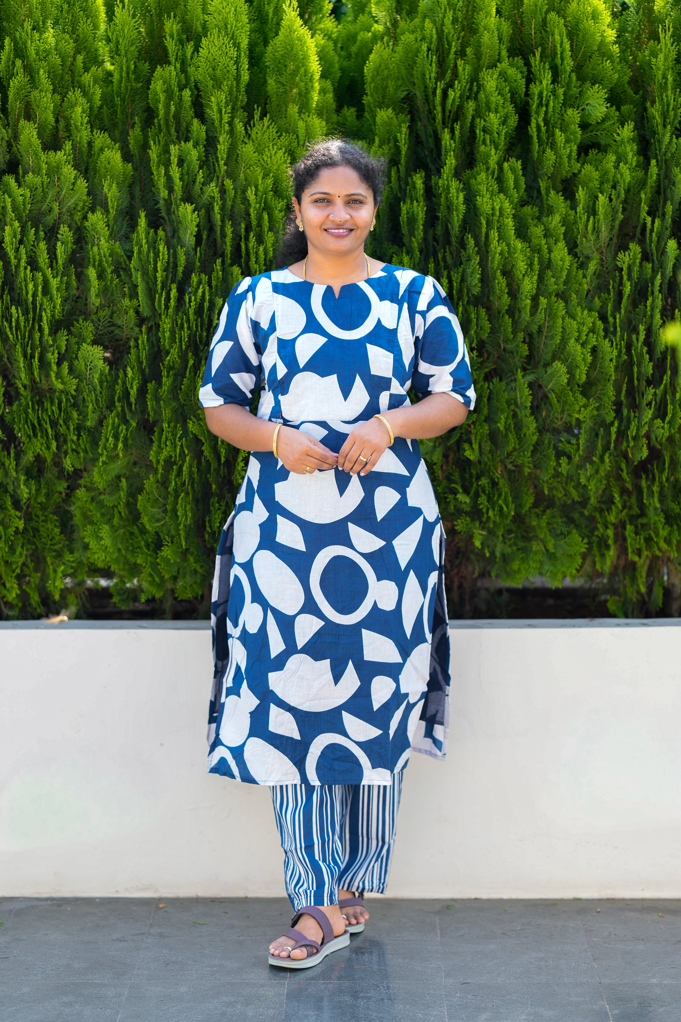 Sathya premium cotton maternity 2 piece set