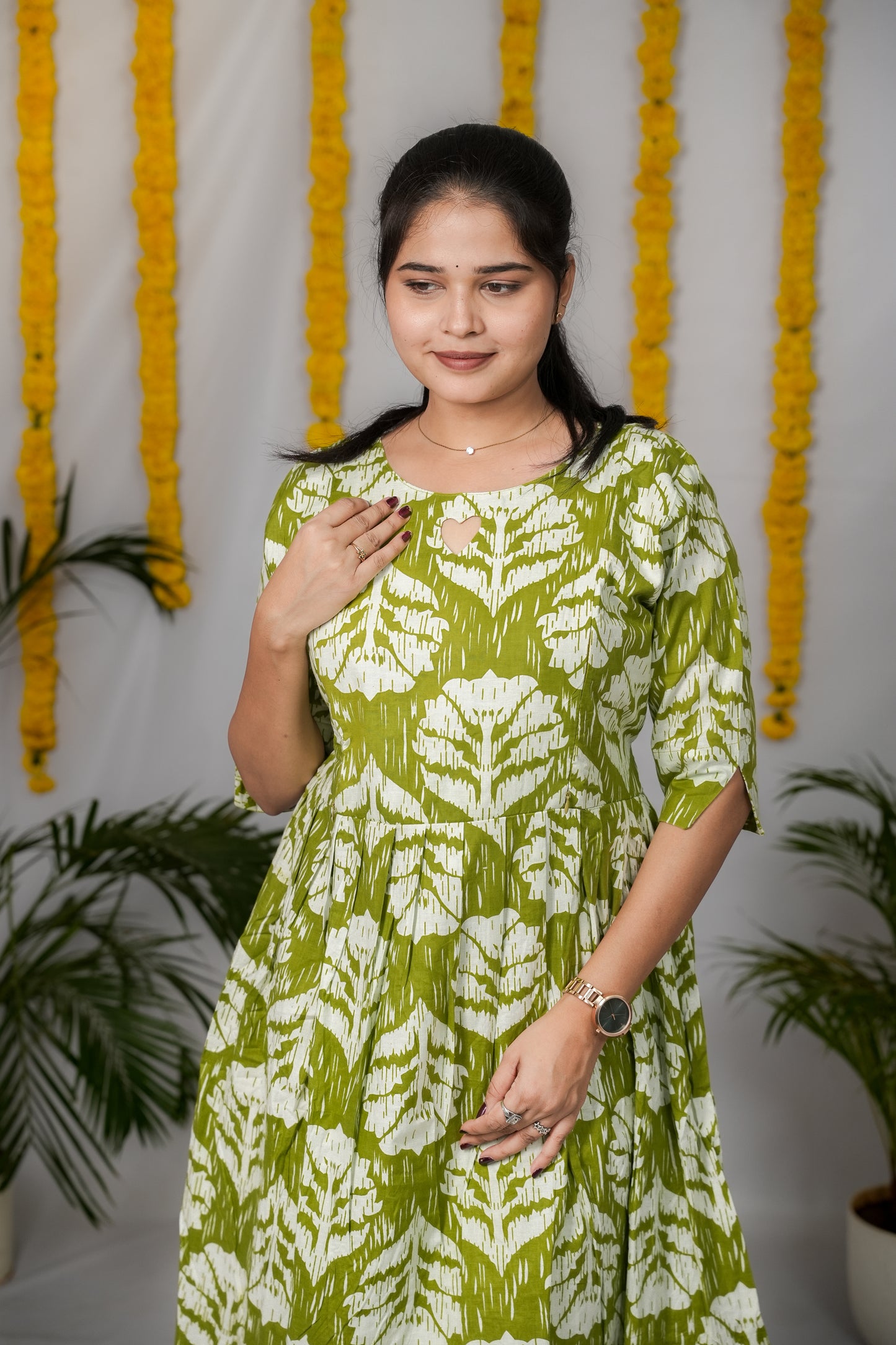 Nancy premium cotton maternity kurti