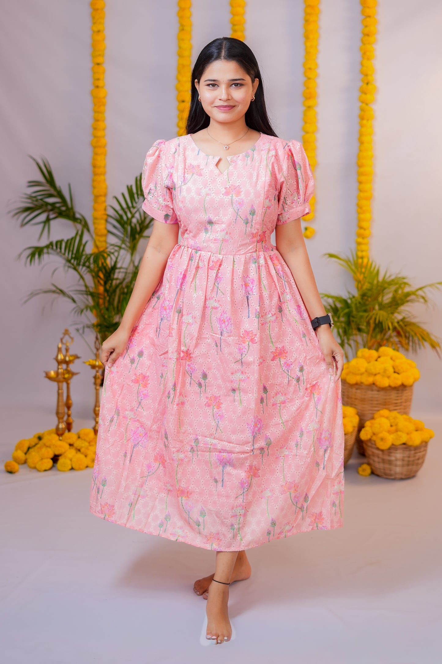 Naazhi 8 premium hakoba maternity kurti