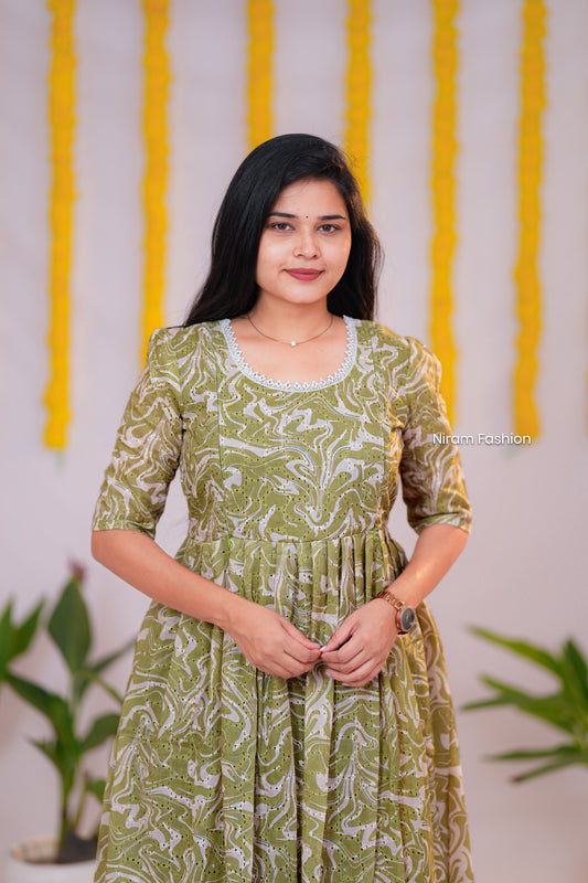 Kuzhali premium Hakoba maternity kurti
