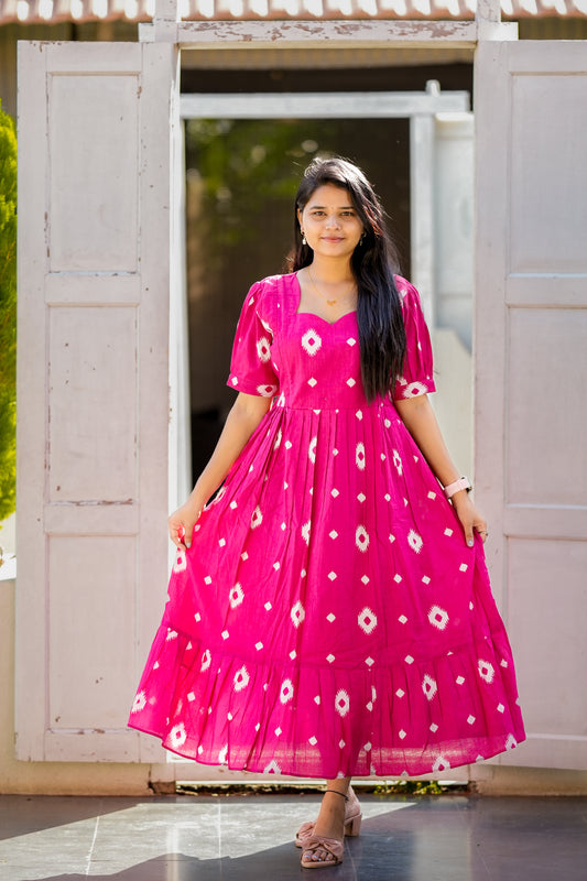 paavai premium cotton maternity kurti