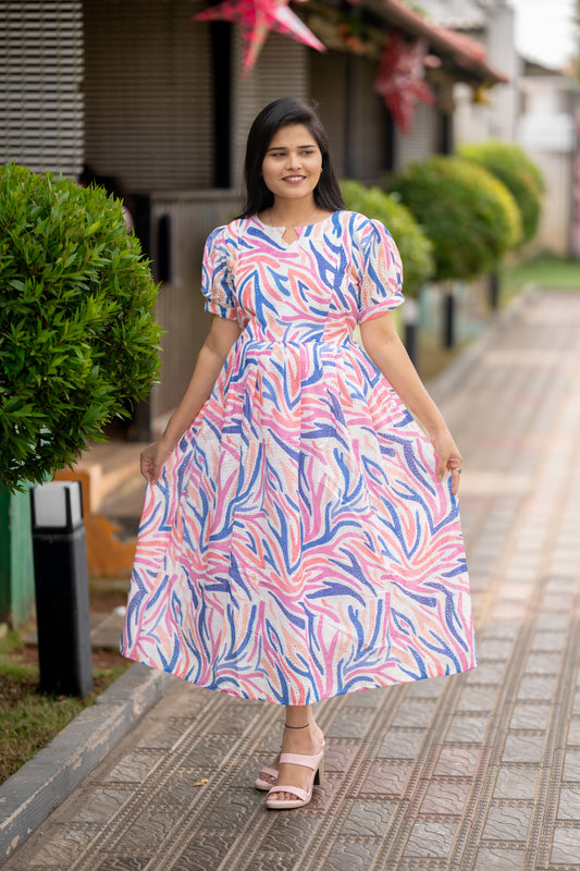 Naazhi 5 hakoba maternity kurti