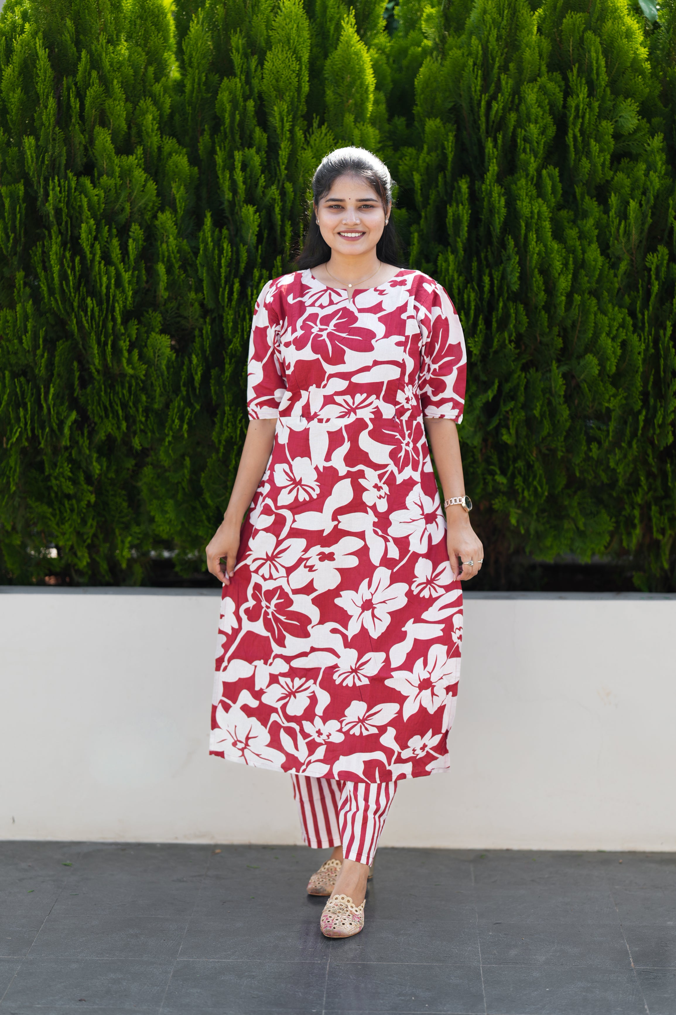 Sathya premium cotton maternity 2 piece set