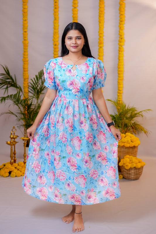 Naazhi 9 hakoba premium maternity kurti