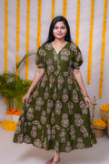 Zara premium cotton center zip maternity kurti