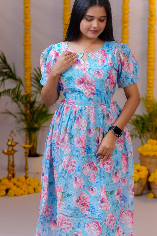 Naazhi 9 hakoba premium maternity kurti