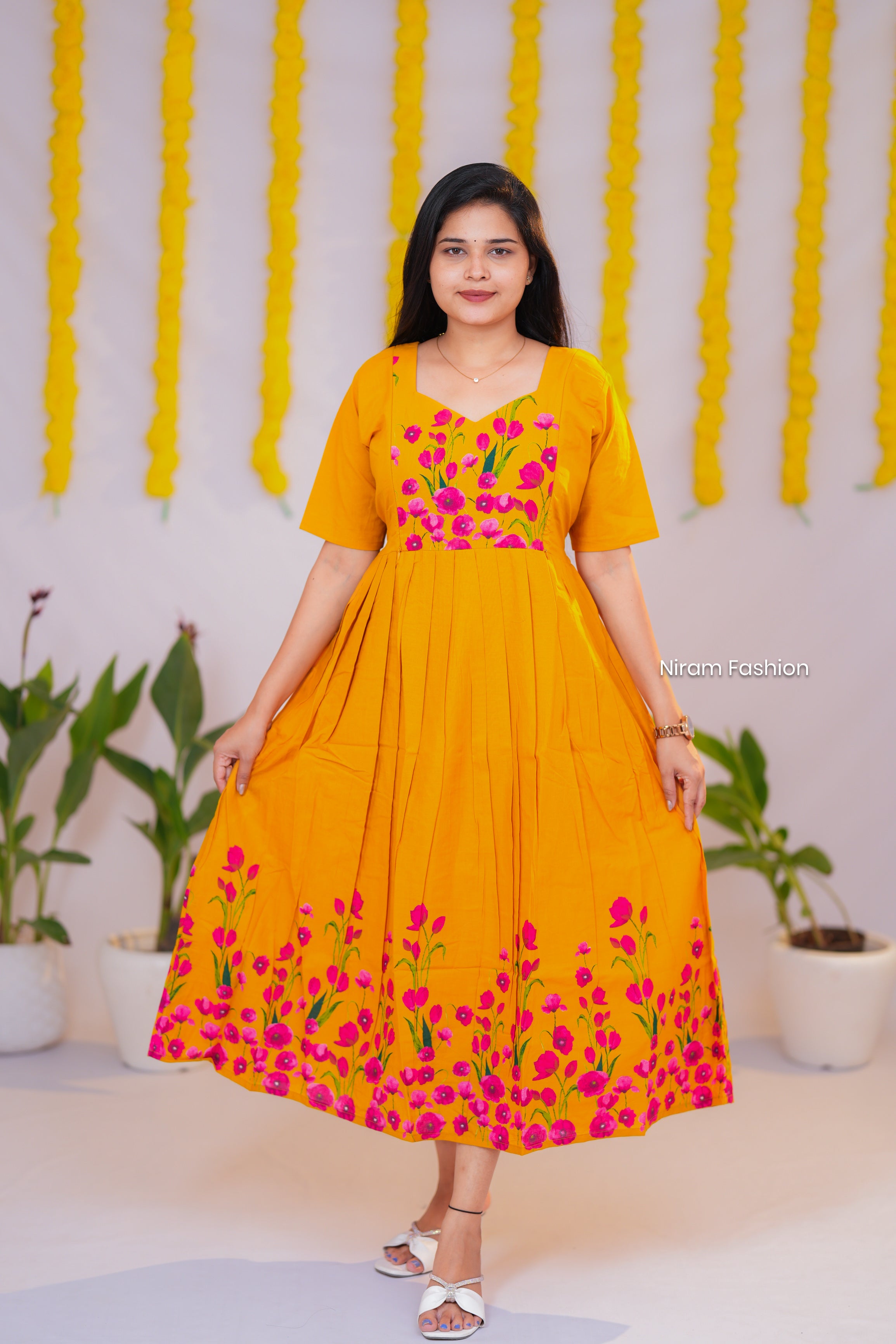 Aadhirai premium cotton maternity kurti