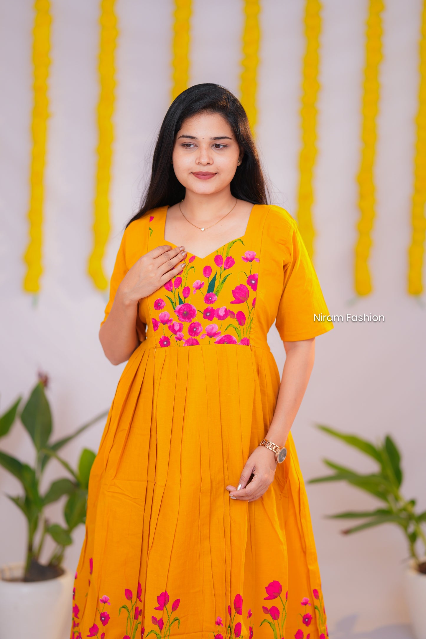Aadhirai premium cotton maternity kurti
