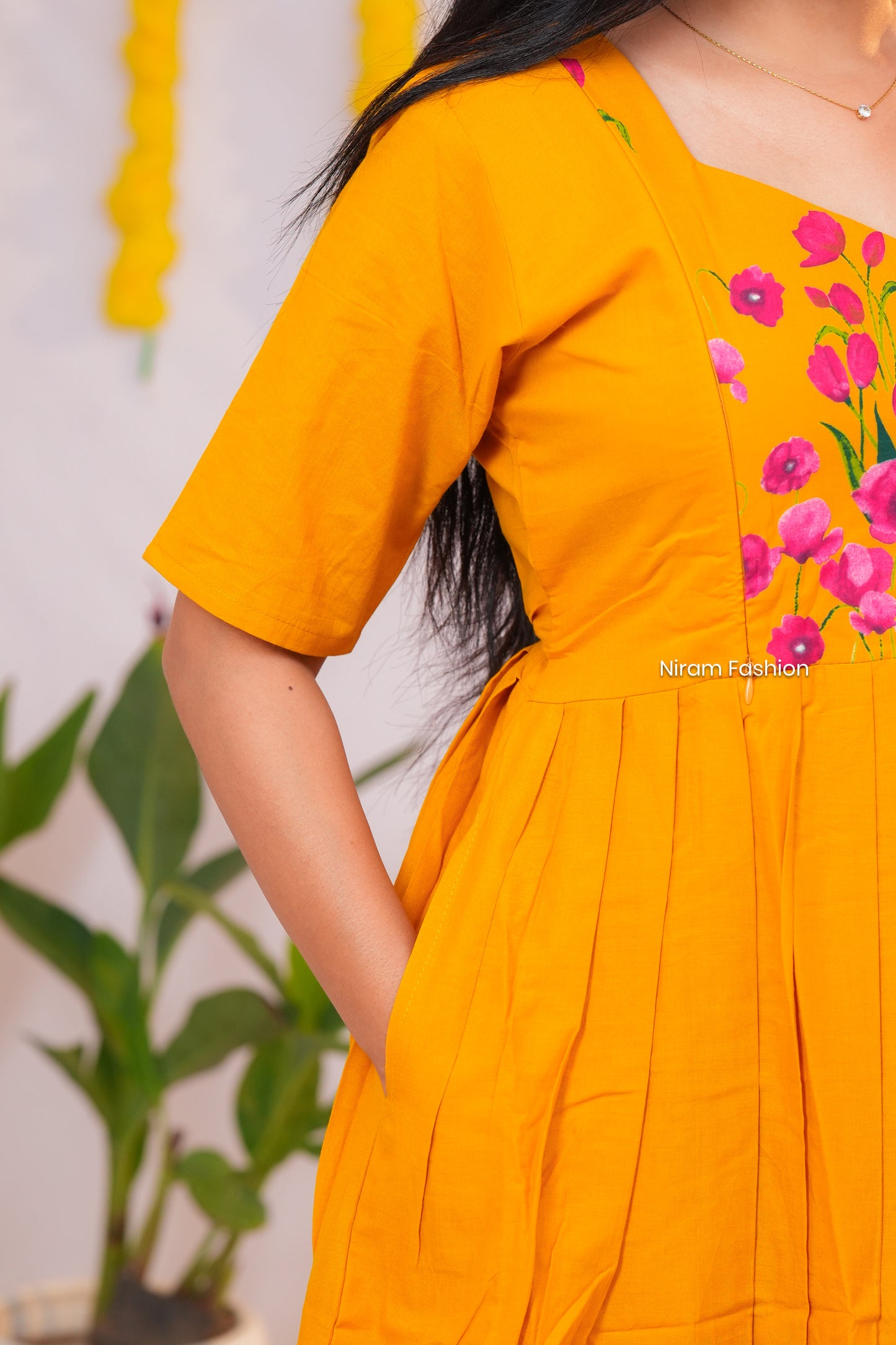 Aadhirai premium cotton maternity kurti