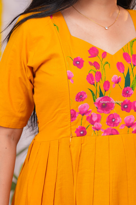 Aadhirai premium cotton maternity kurti