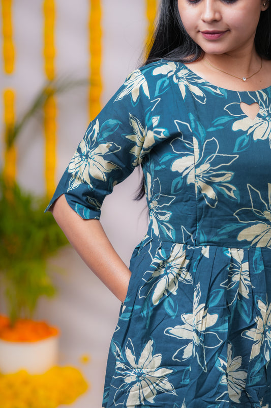 Kathija premium cotton maternity kurti
