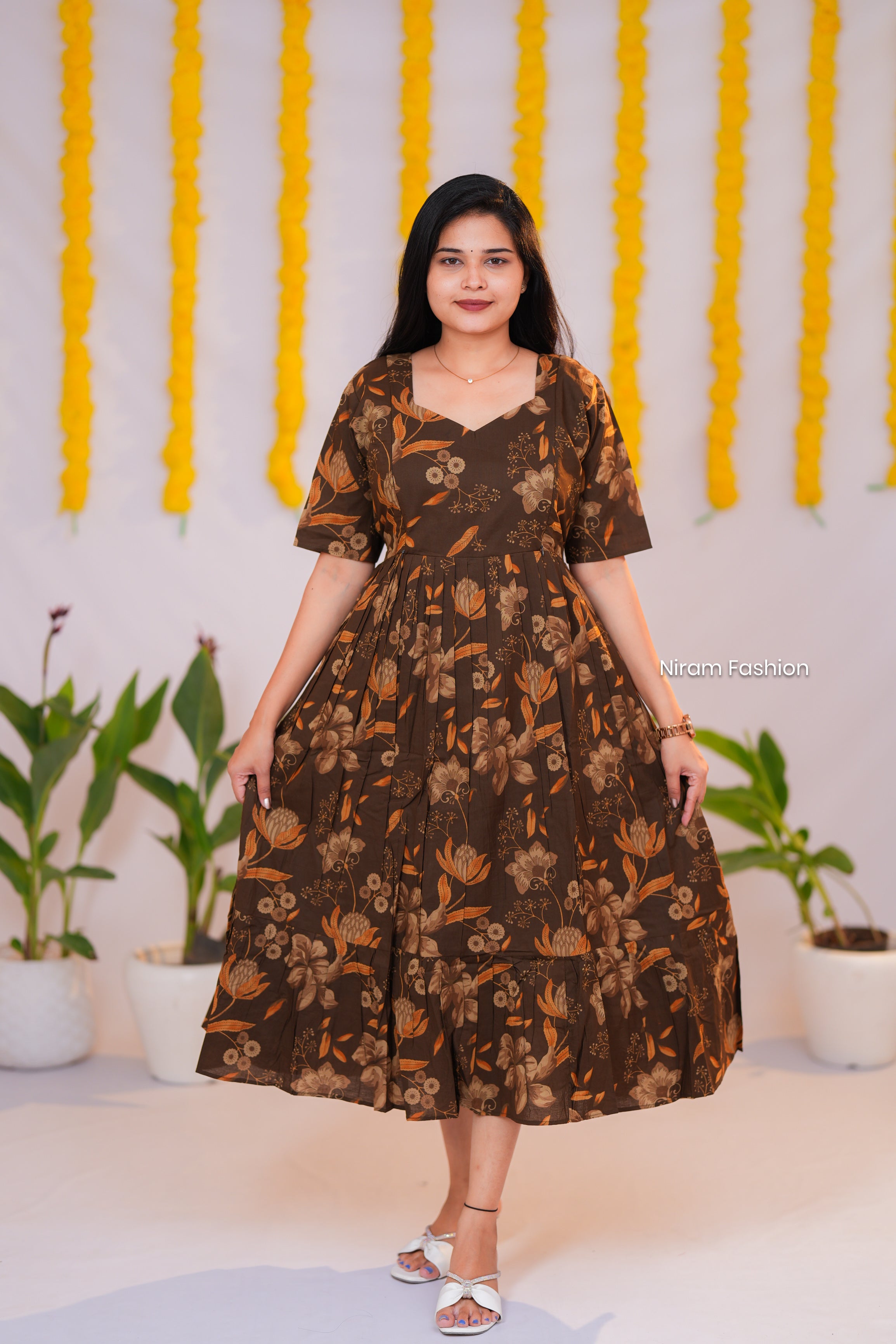 Aadhirai premium cotton maternity kurti