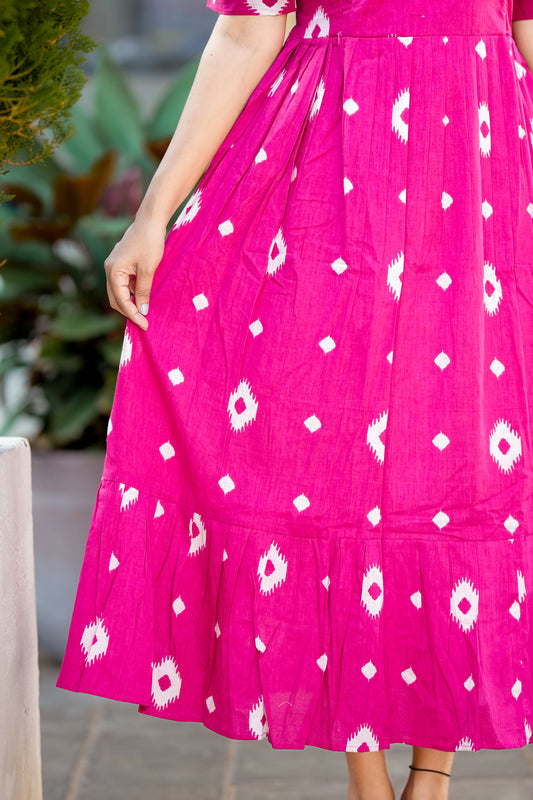 paavai premium cotton maternity kurti