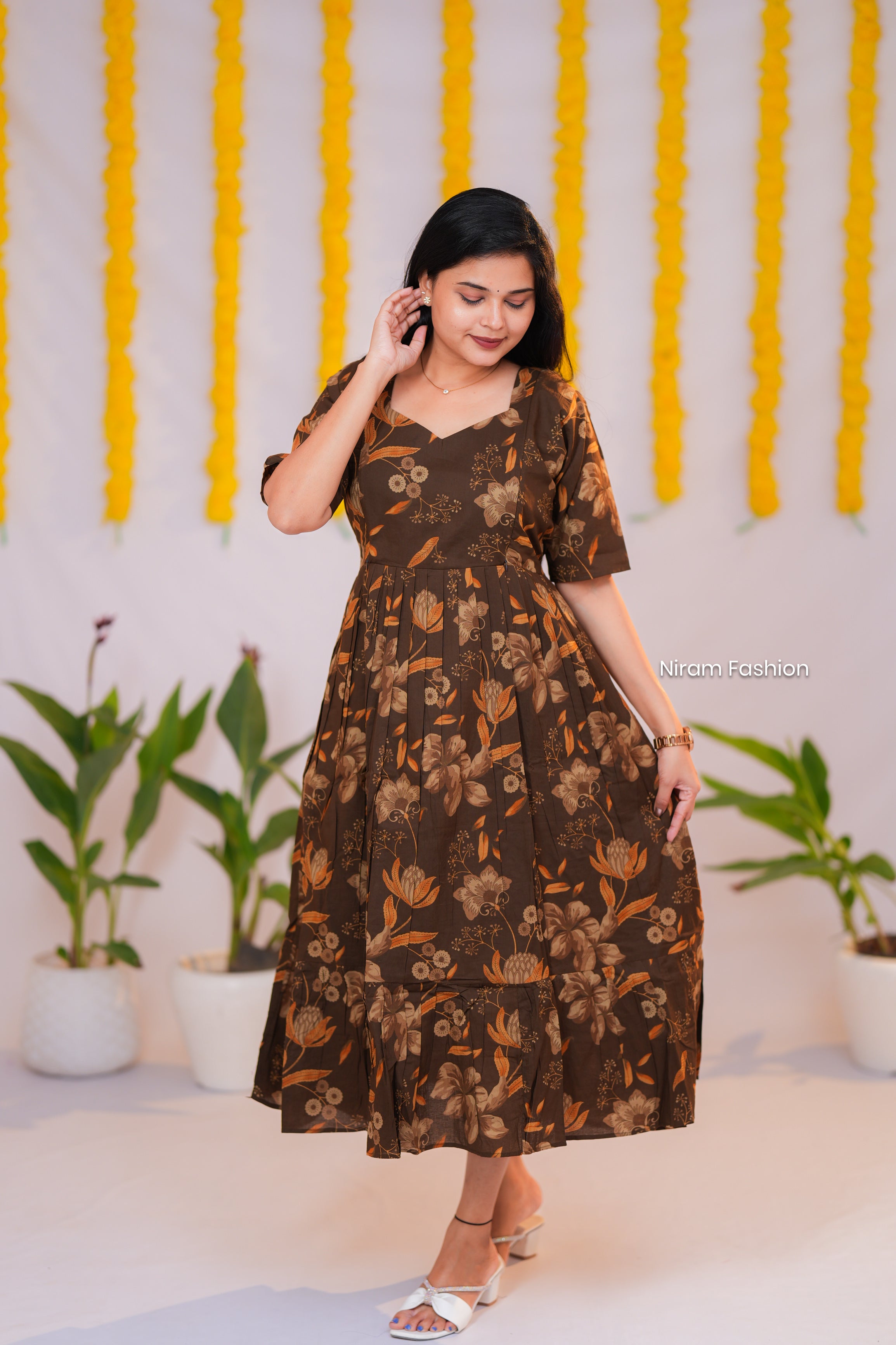 Aadhirai premium cotton maternity kurti