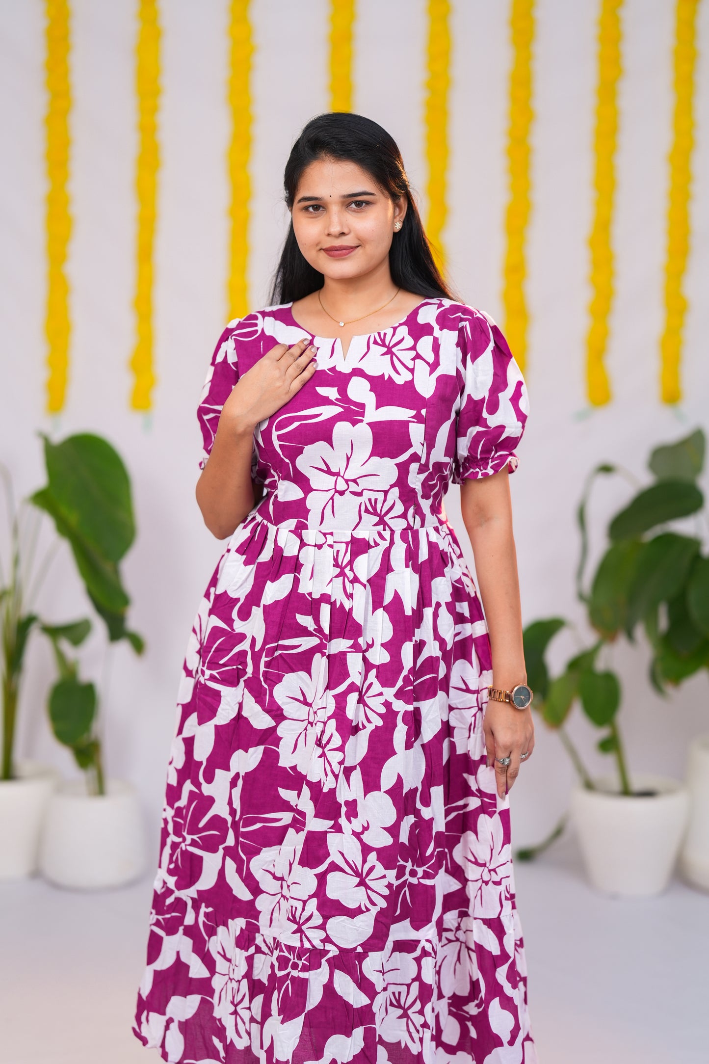 Iniya premium cotton maternity kurti