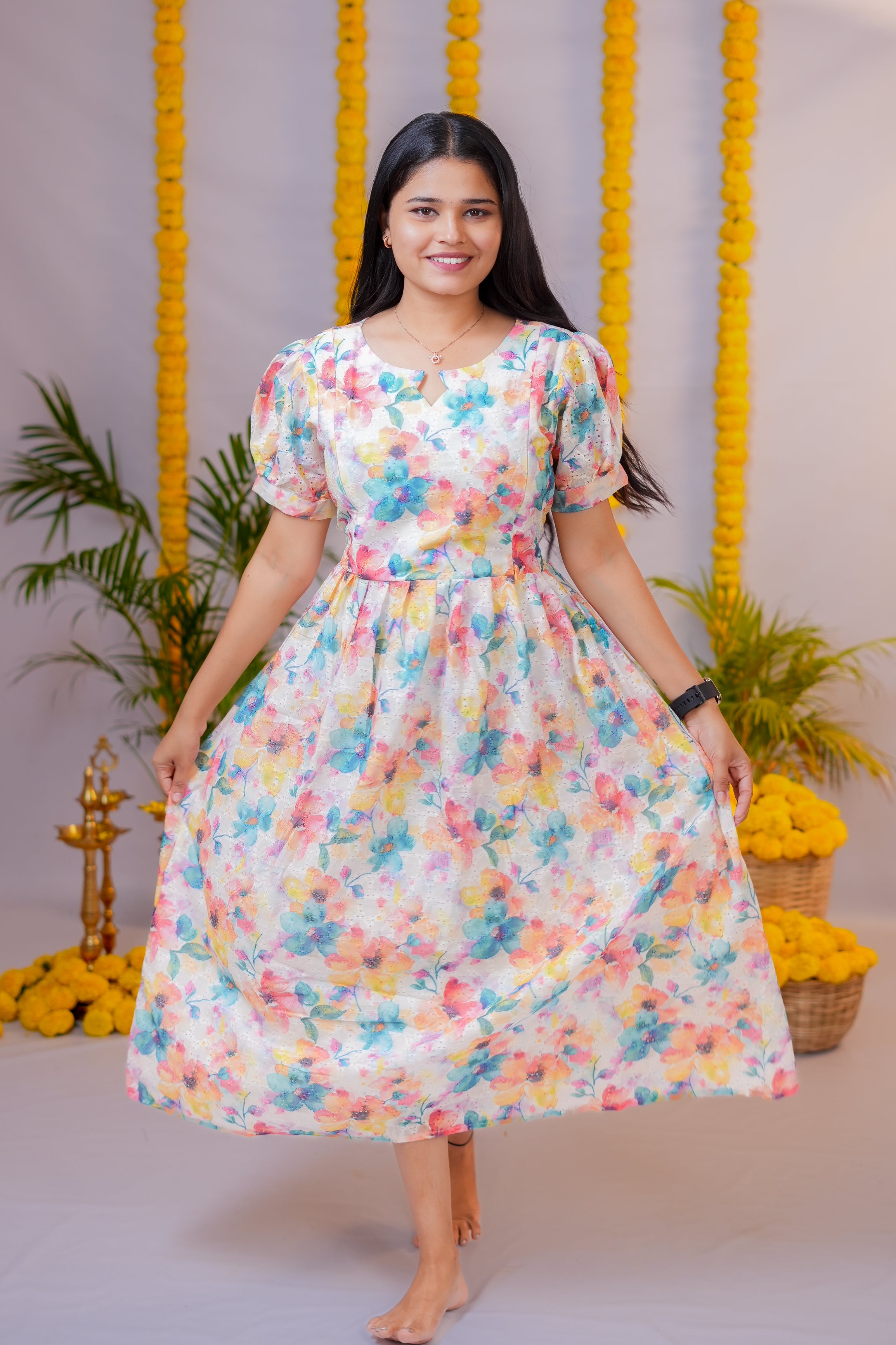 Naazhi 10 hakoba premium maternity kurti