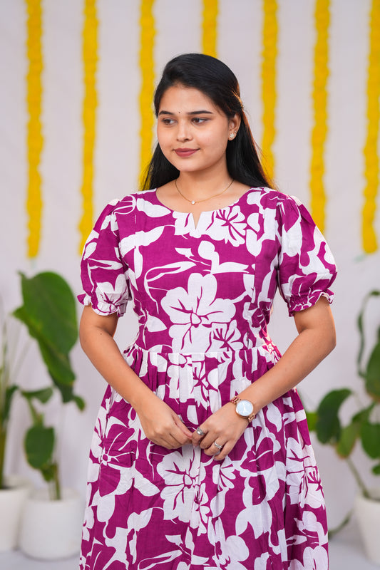 Iniya premium cotton maternity kurti