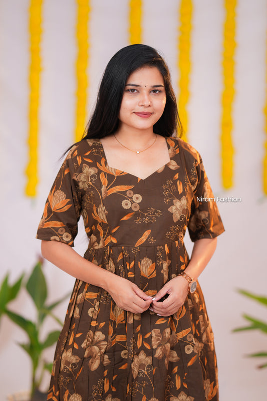 Aadhirai premium cotton maternity kurti
