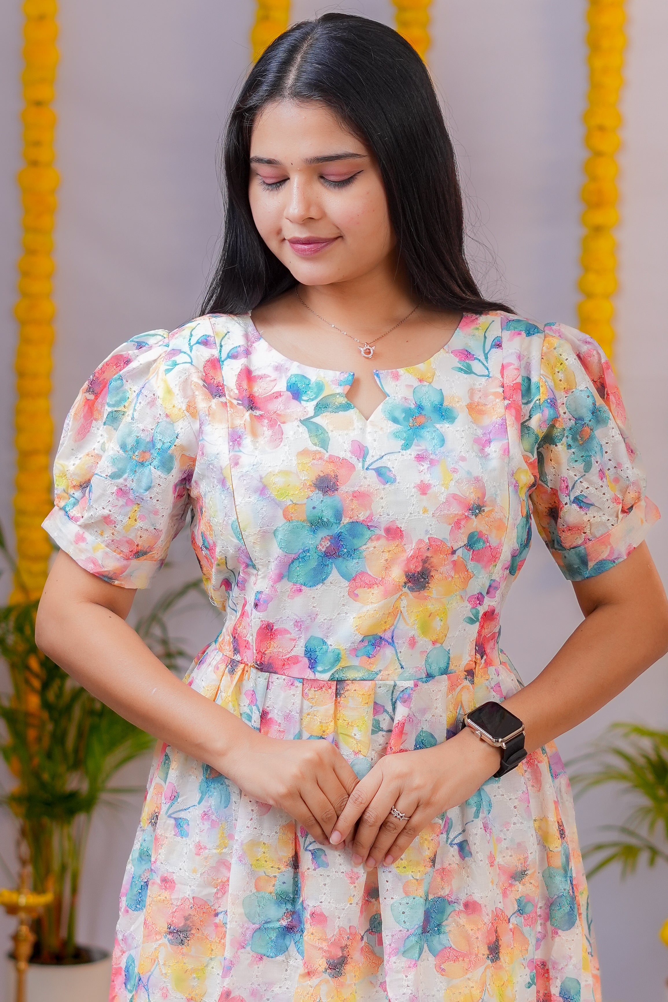 Naazhi 10 hakoba premium maternity kurti