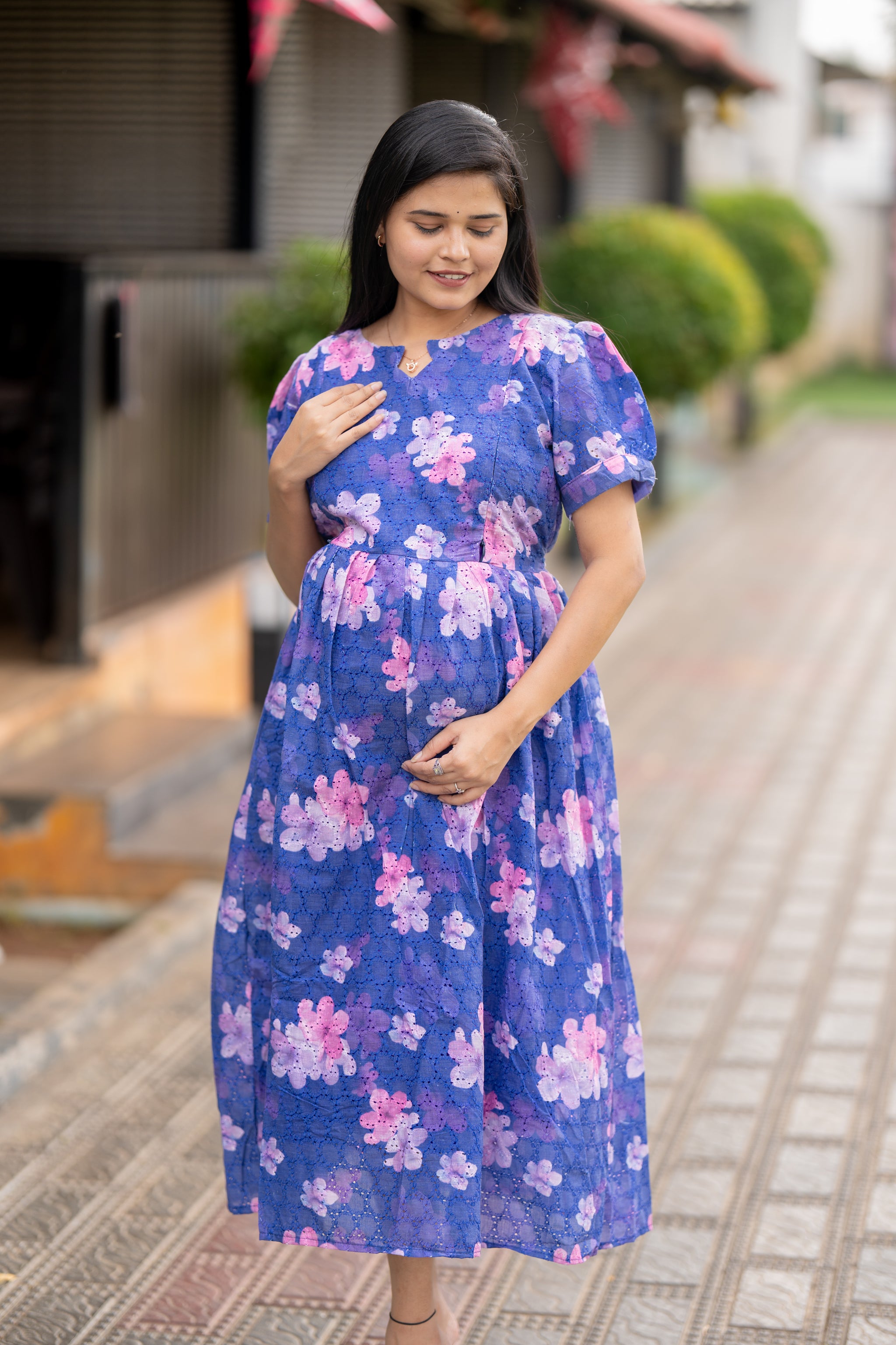 Naazhi 6 premium hakoba maternity kurti