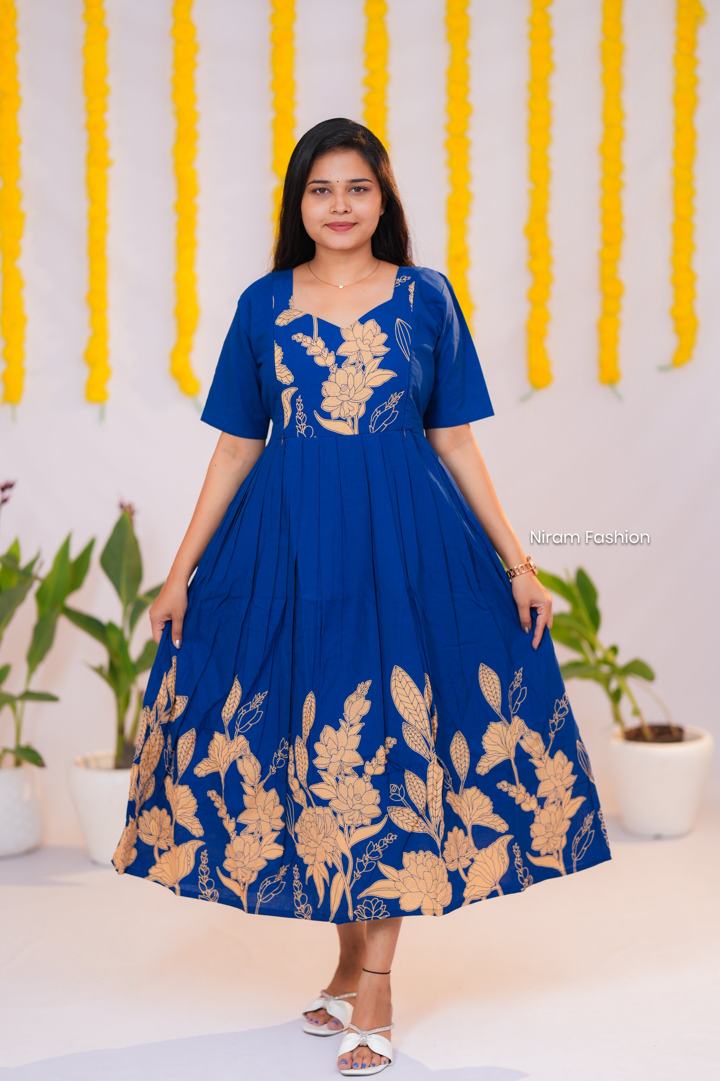 Aadhirai premium cotton maternity kurti
