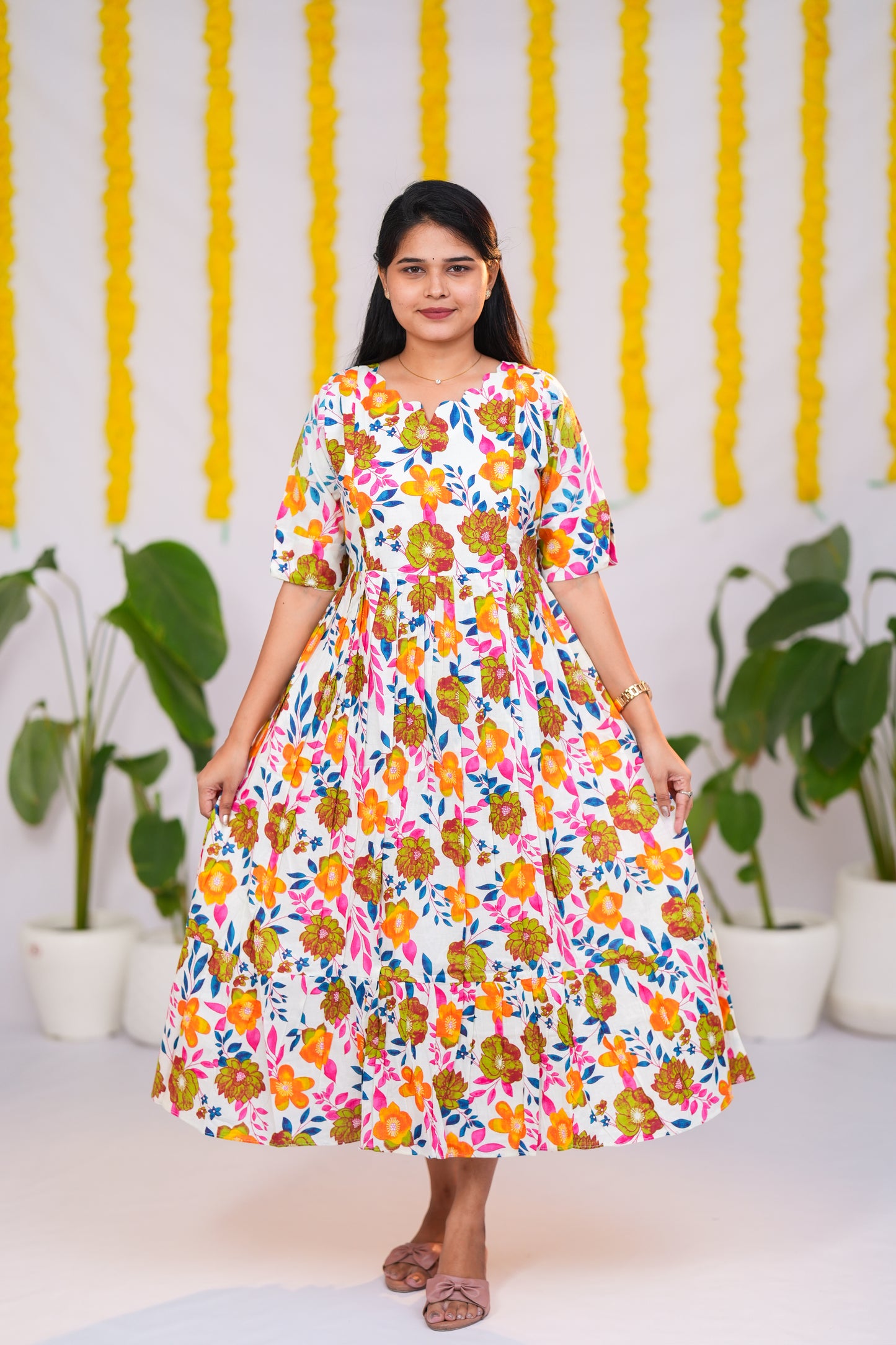 Iniya premium cotton maternity kurti