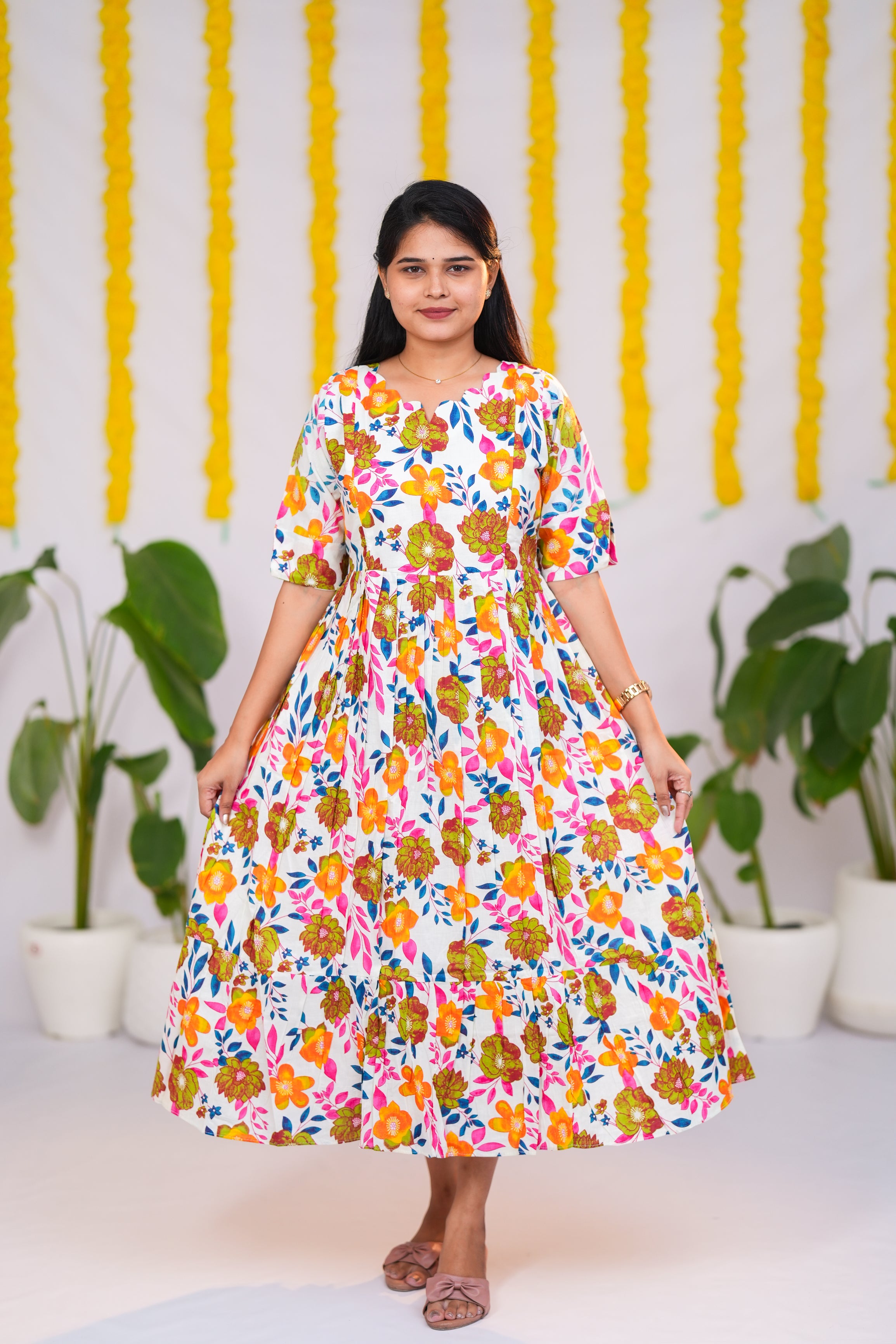 Iniya premium cotton maternity kurti
