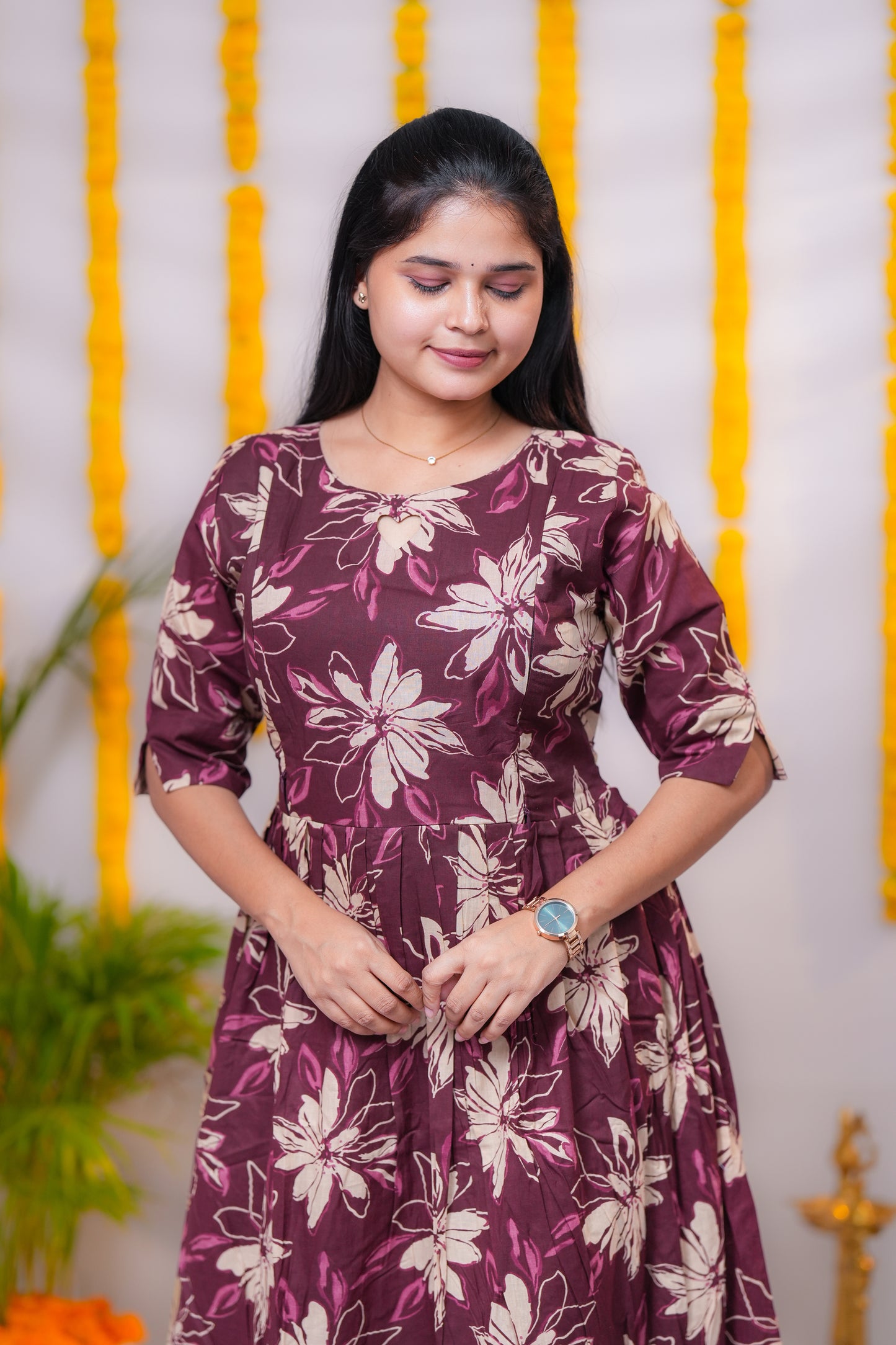 Kathija premium cotton maternity kurti