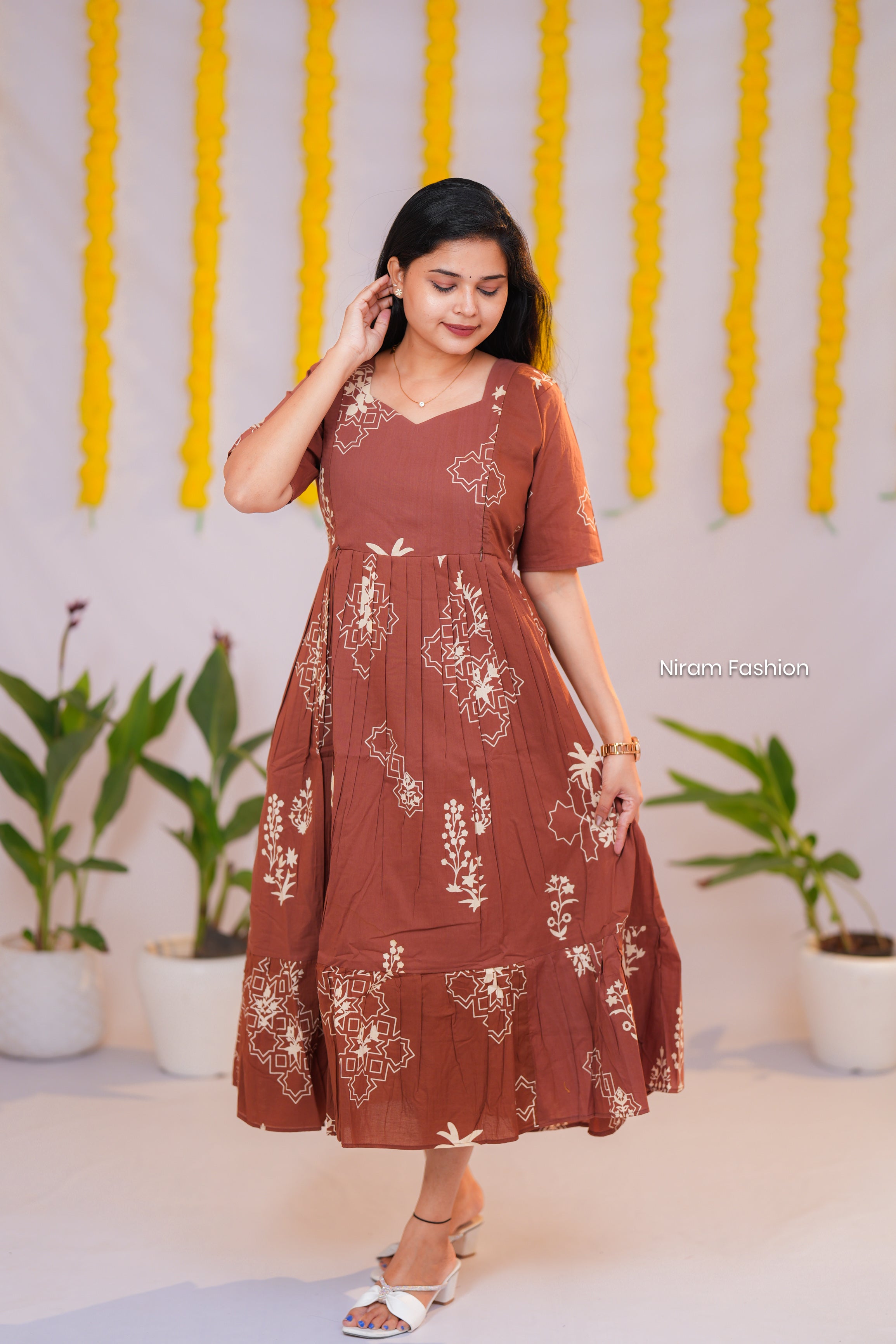 Aadhirai premium cotton maternity kurti