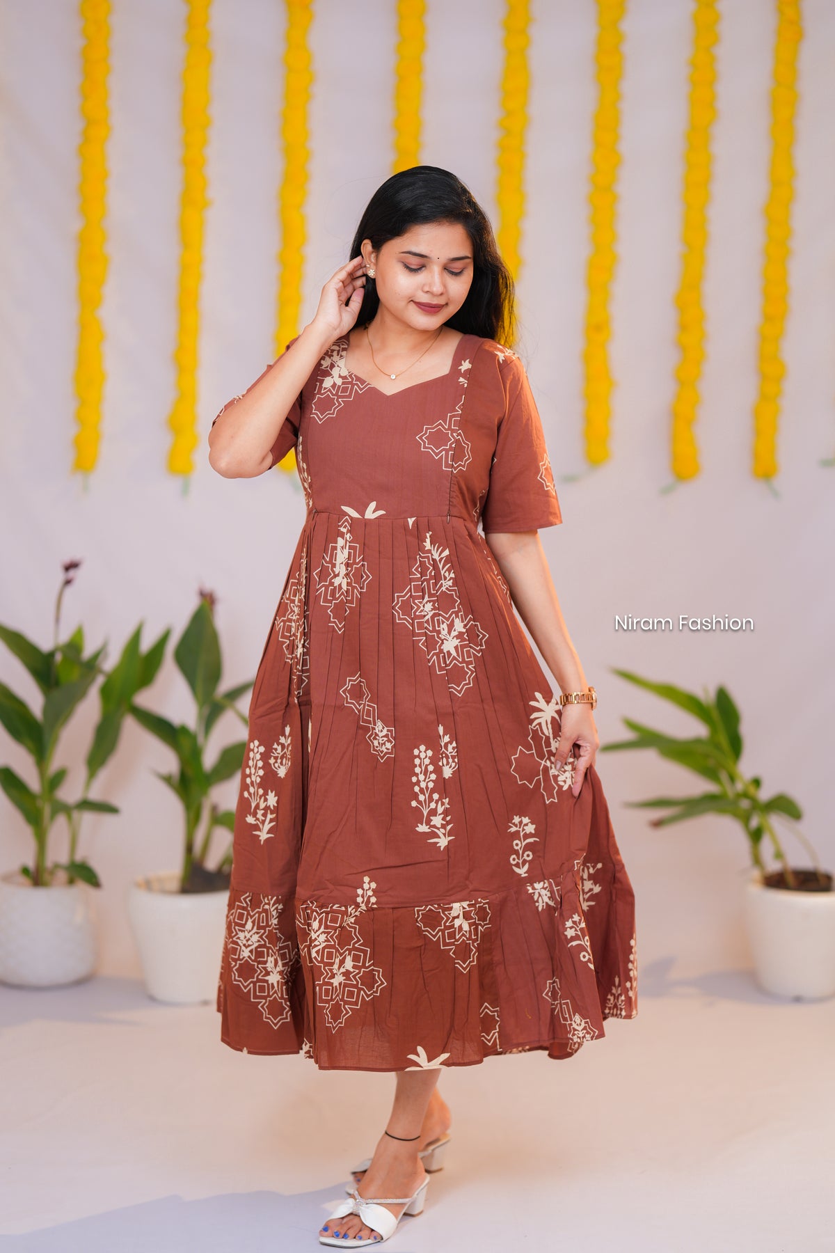 Aadhirai premium cotton maternity kurti