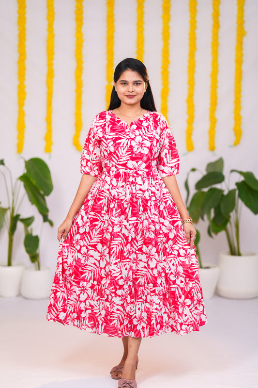 Iniya premium cotton maternity kurti